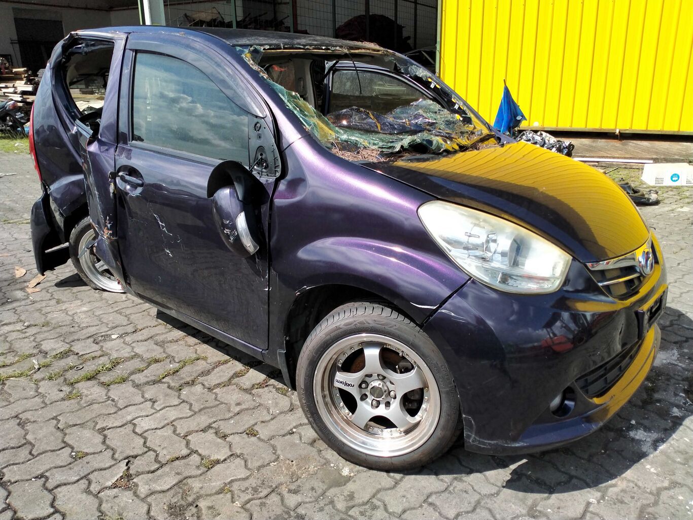 2014 PERODUA MYVI 1.3EZ Wreck - Pickles Auctions buy 