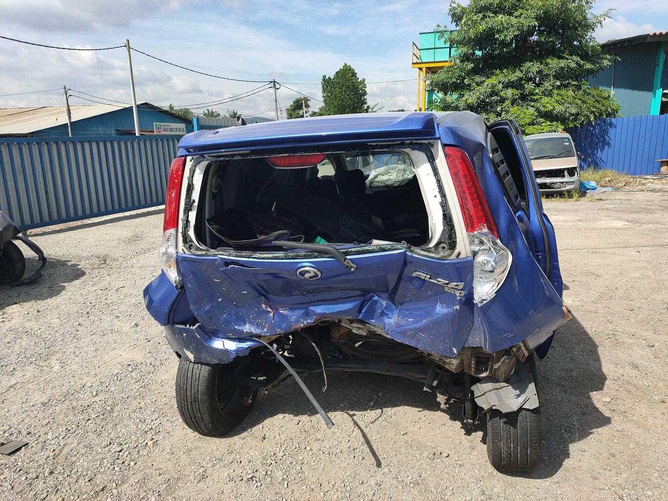 2011 PERODUA ALZA Scrap - Pickles Auctions buy industrial 