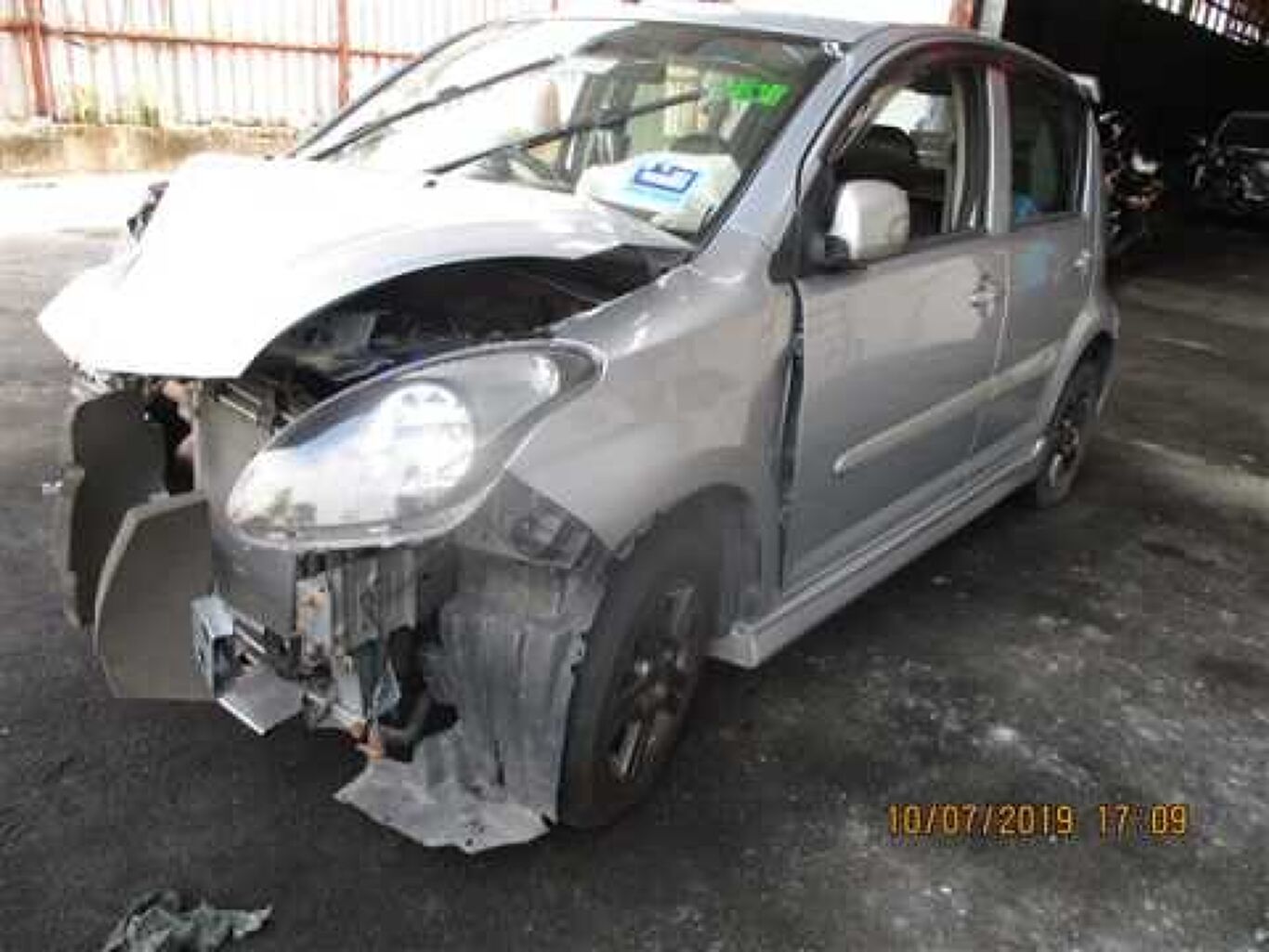 2009 PERODUA MYVI Wreck - Pickles Auctions buy industrial 