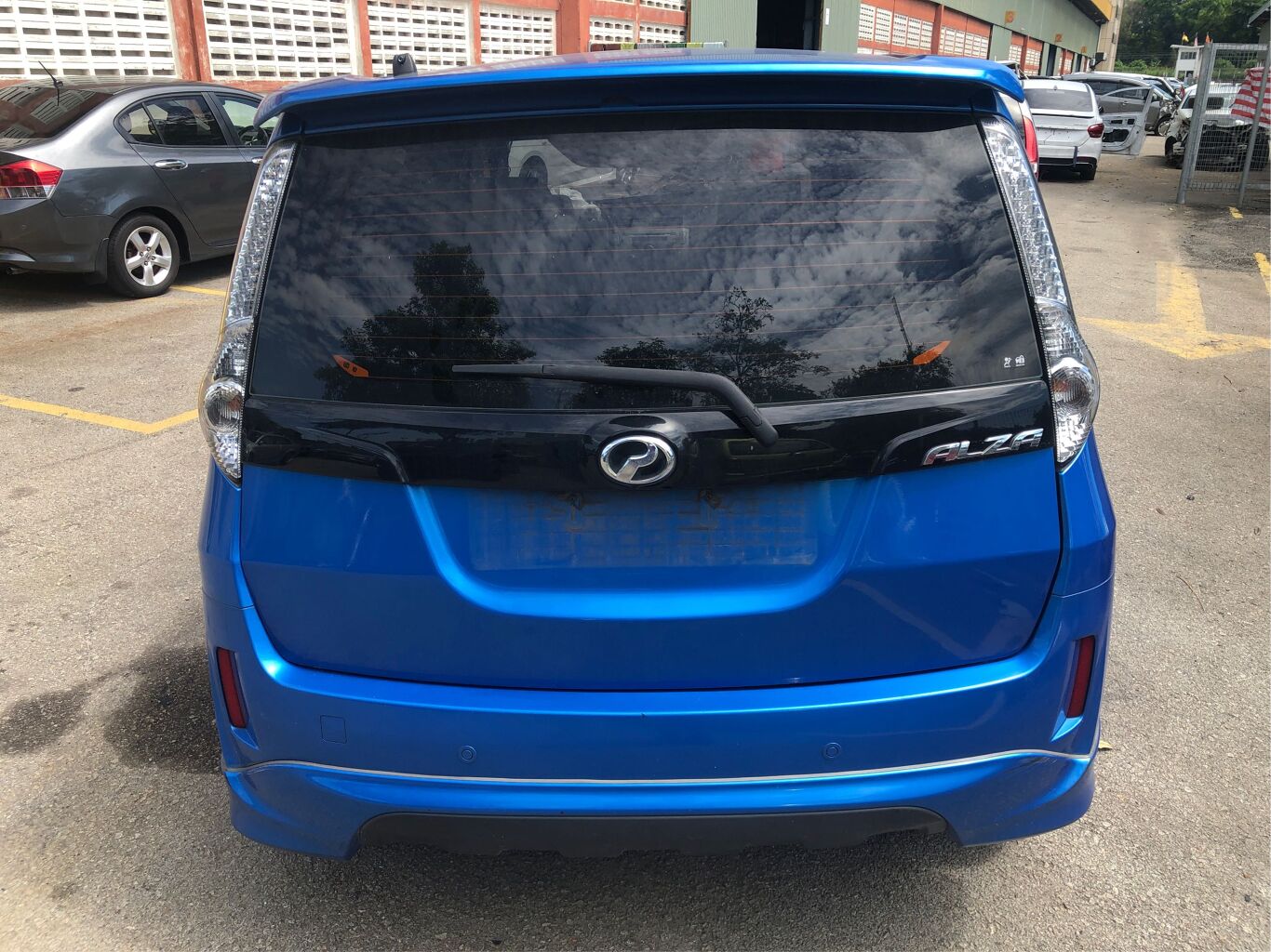 2017 PERODUA ALZA Scrap - Pickles Auctions buy industrial 