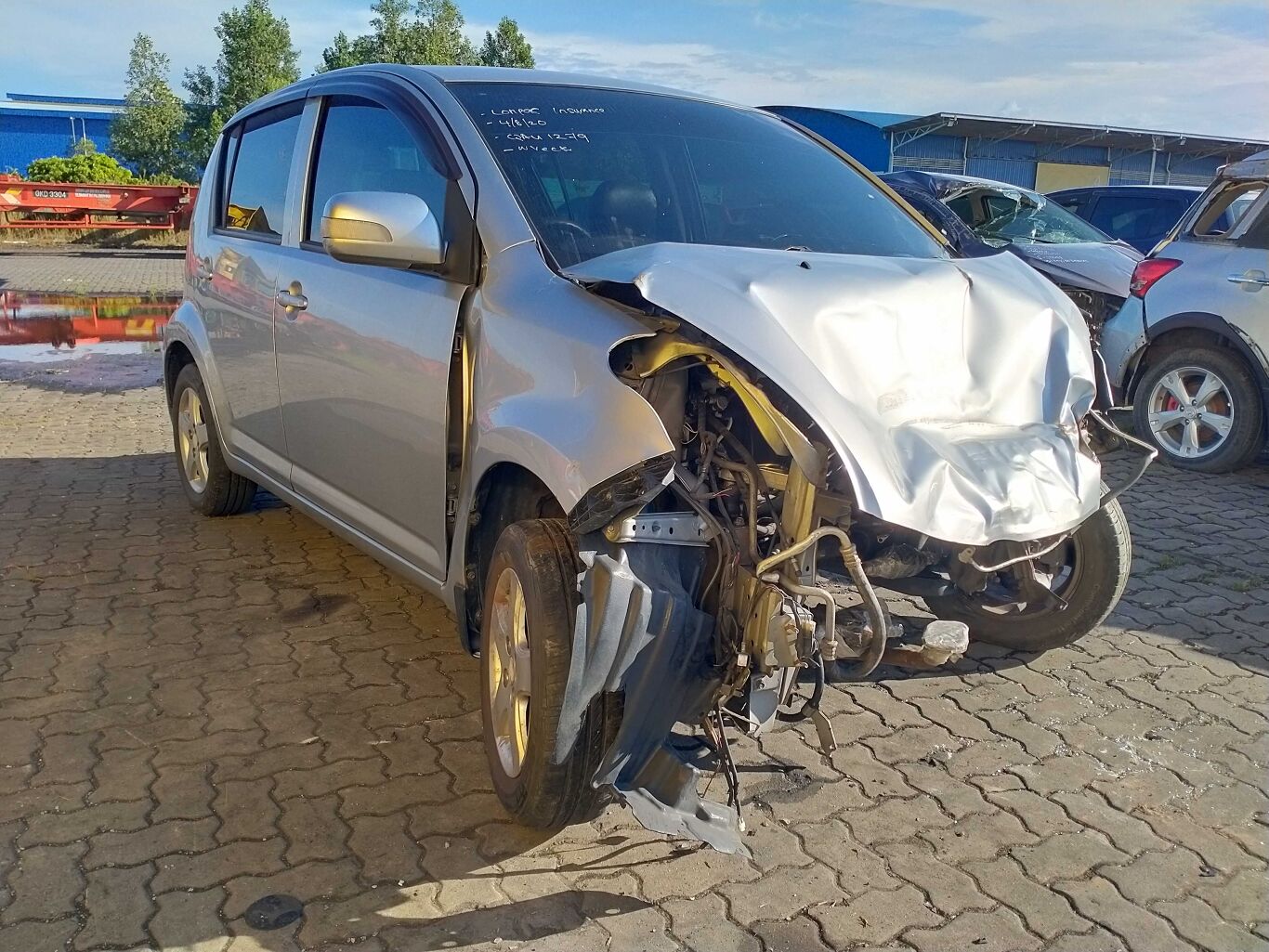 2010 PERODUA MYVI Wreck - Pickles Auctions buy industrial 
