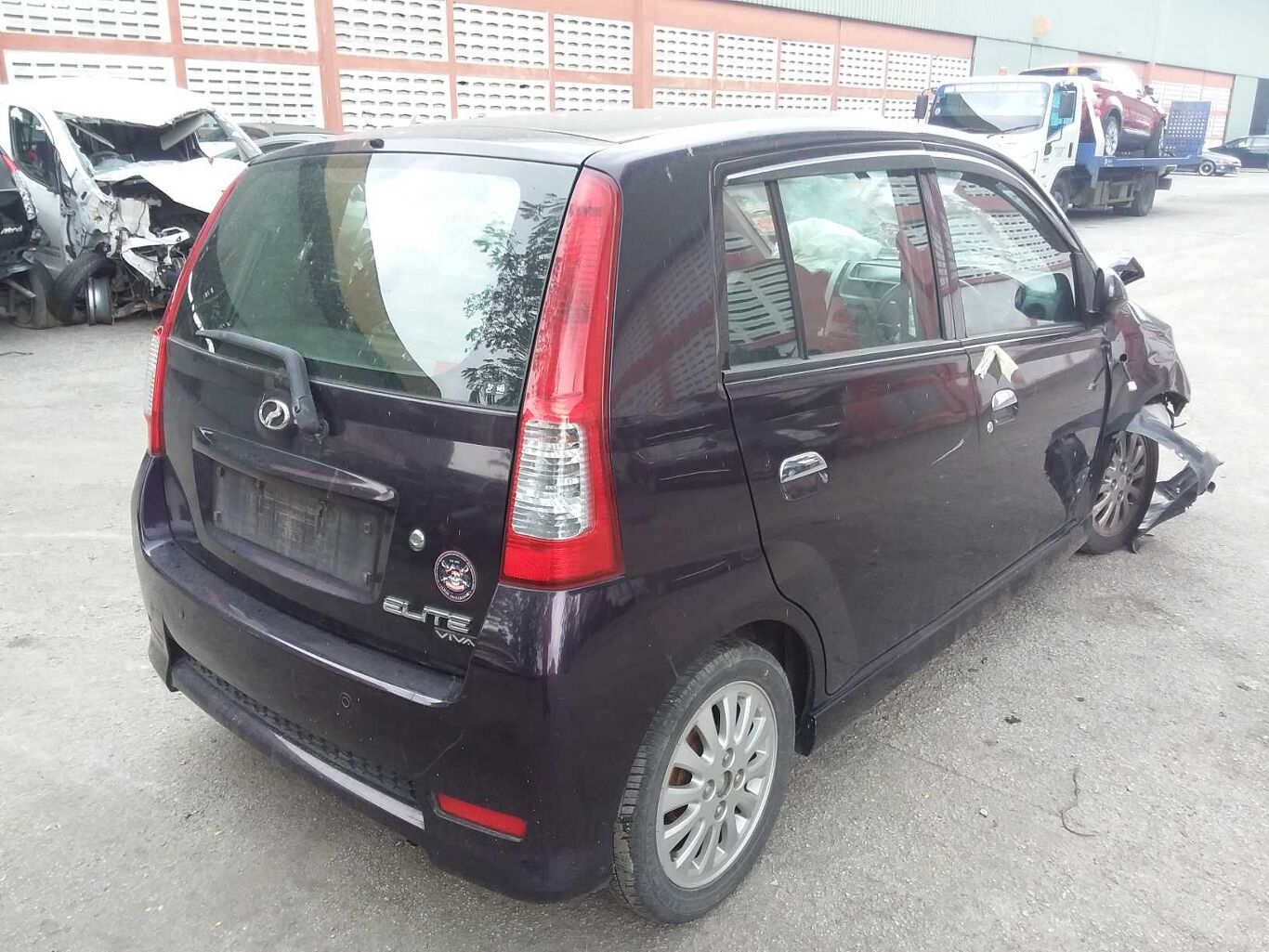 Perodua Viva Purple - Tuku Brii