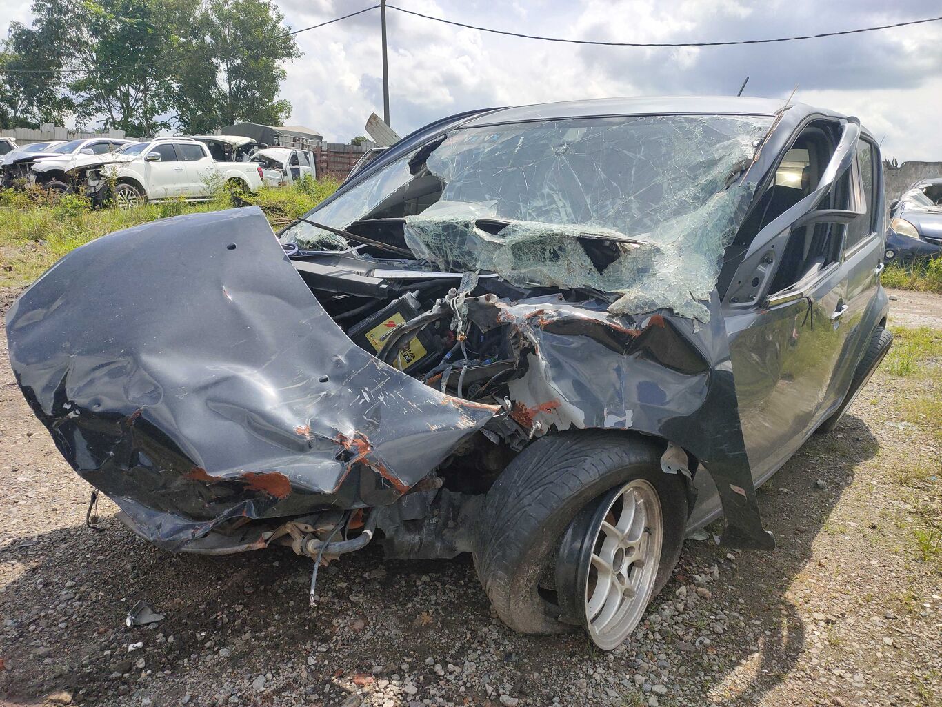 2009 PERODUA MYVI Scrap - Pickles Auctions buy industrial 