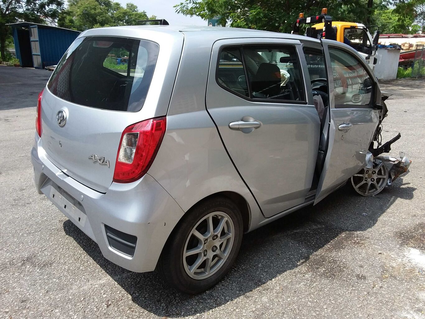 2010 PERODUA AXIA Wreck - Pickles Auctions buy industrial 