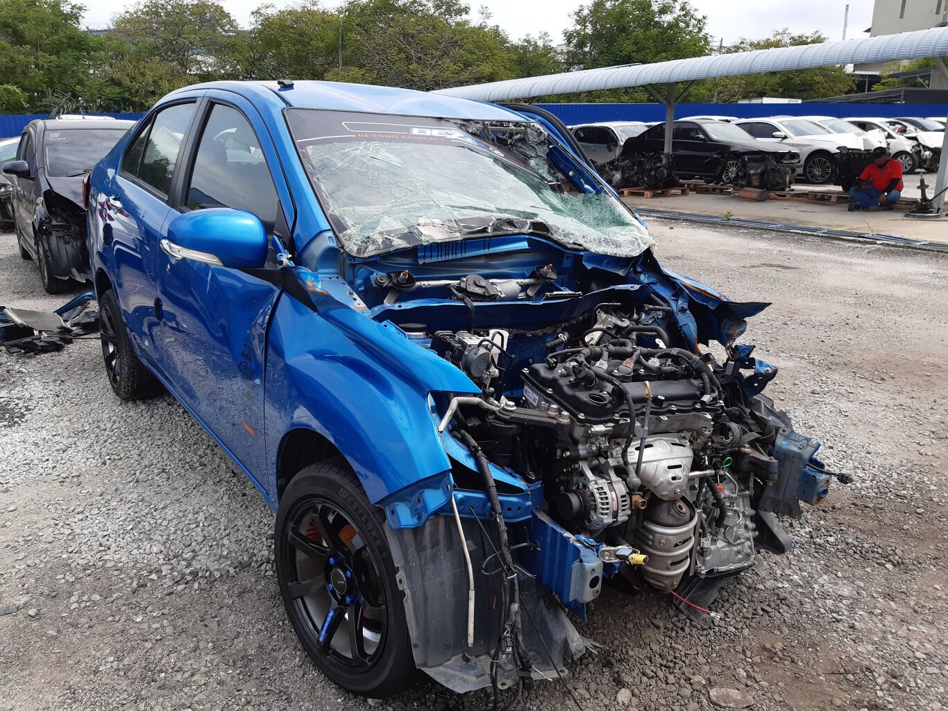 2016 PERODUA BEZZA Wreck - Pickles Auctions buy industrial 