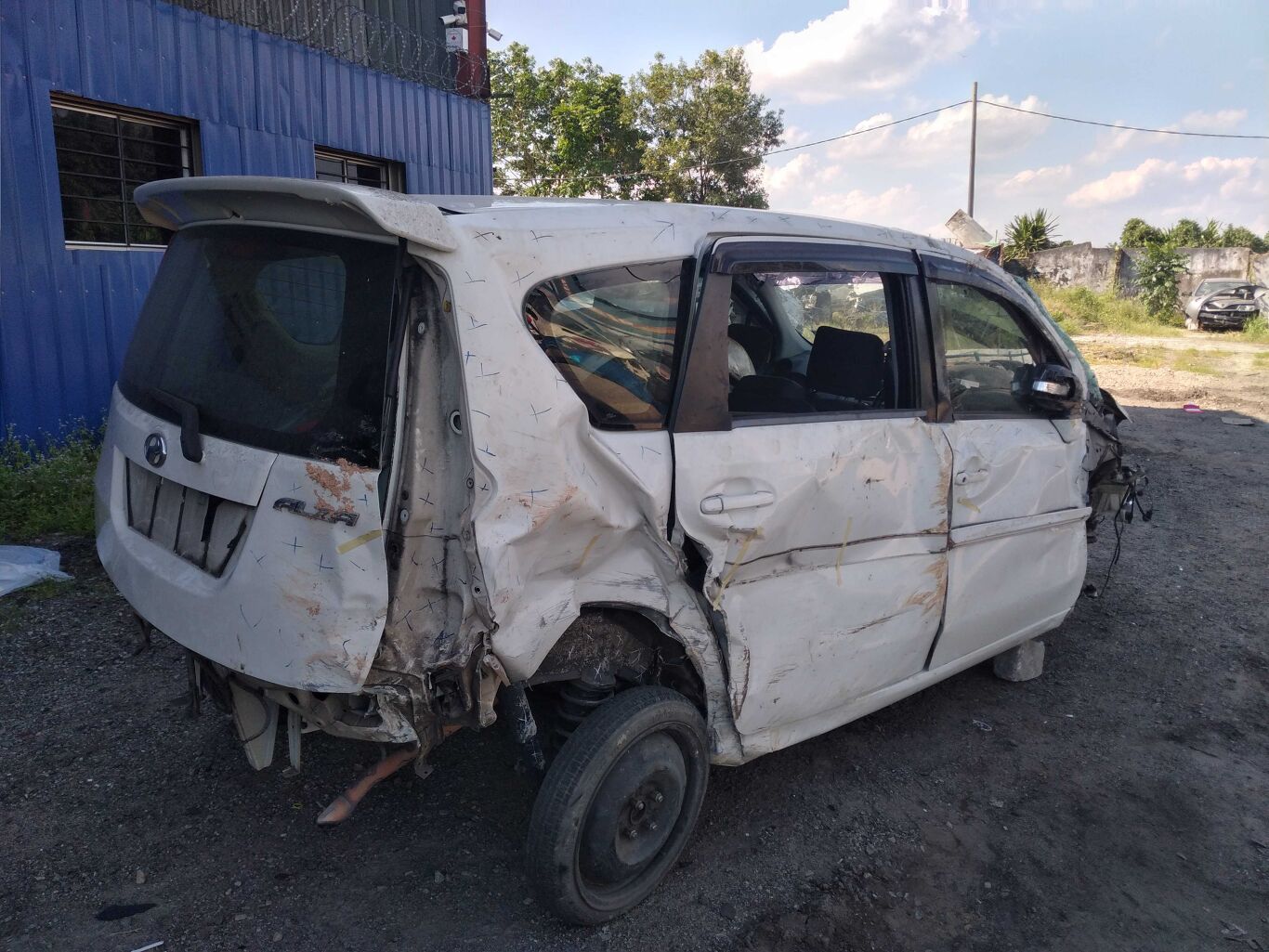 2012 PERODUA ALZA Scrap - Pickles Auctions buy industrial 